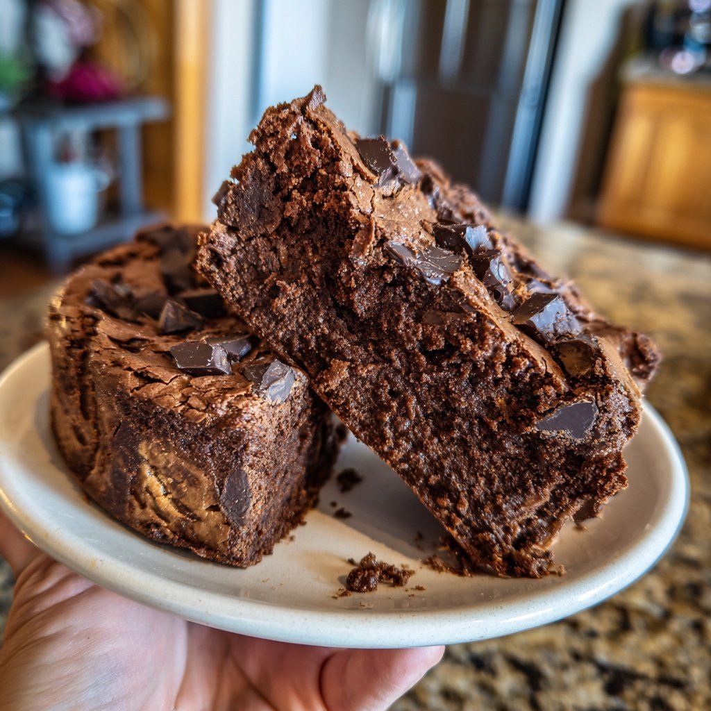 Rich Chocolate Cottage Cheese Brownies