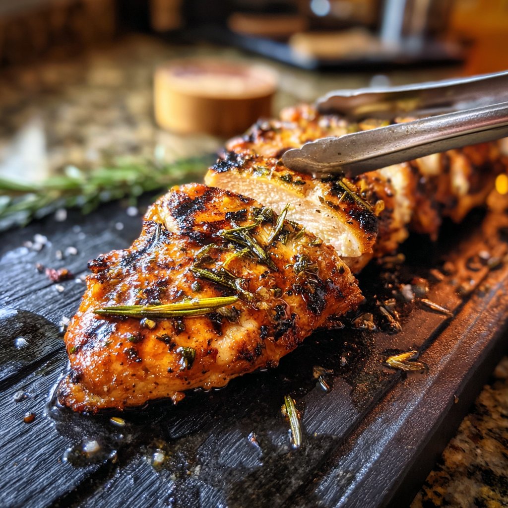 Lemon Rosemary Grilled Chicken