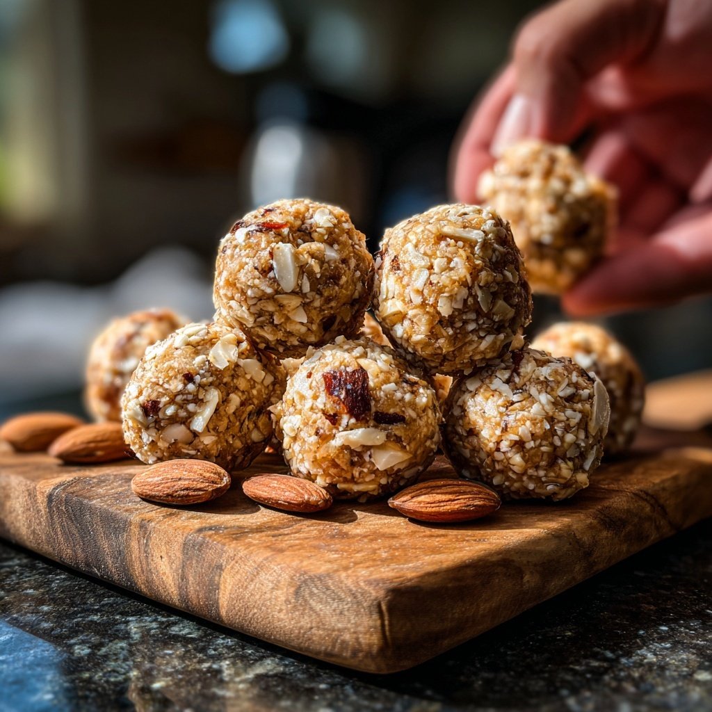 Nutty Vanilla Energy Bites