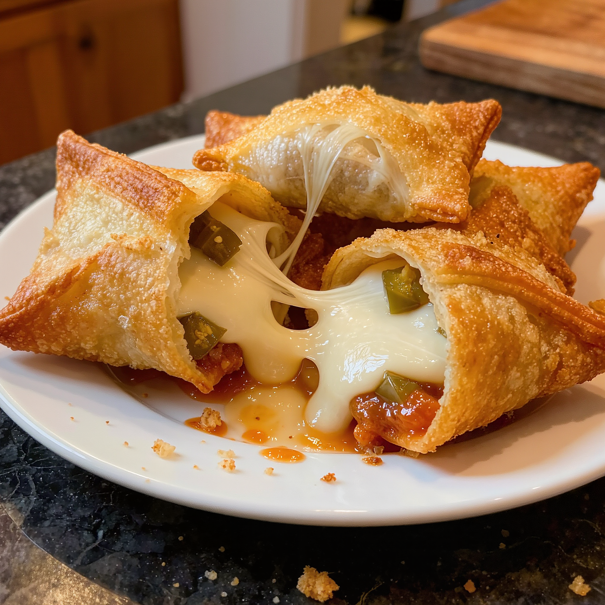 Spicy Cheddar Jalapeno Poppers