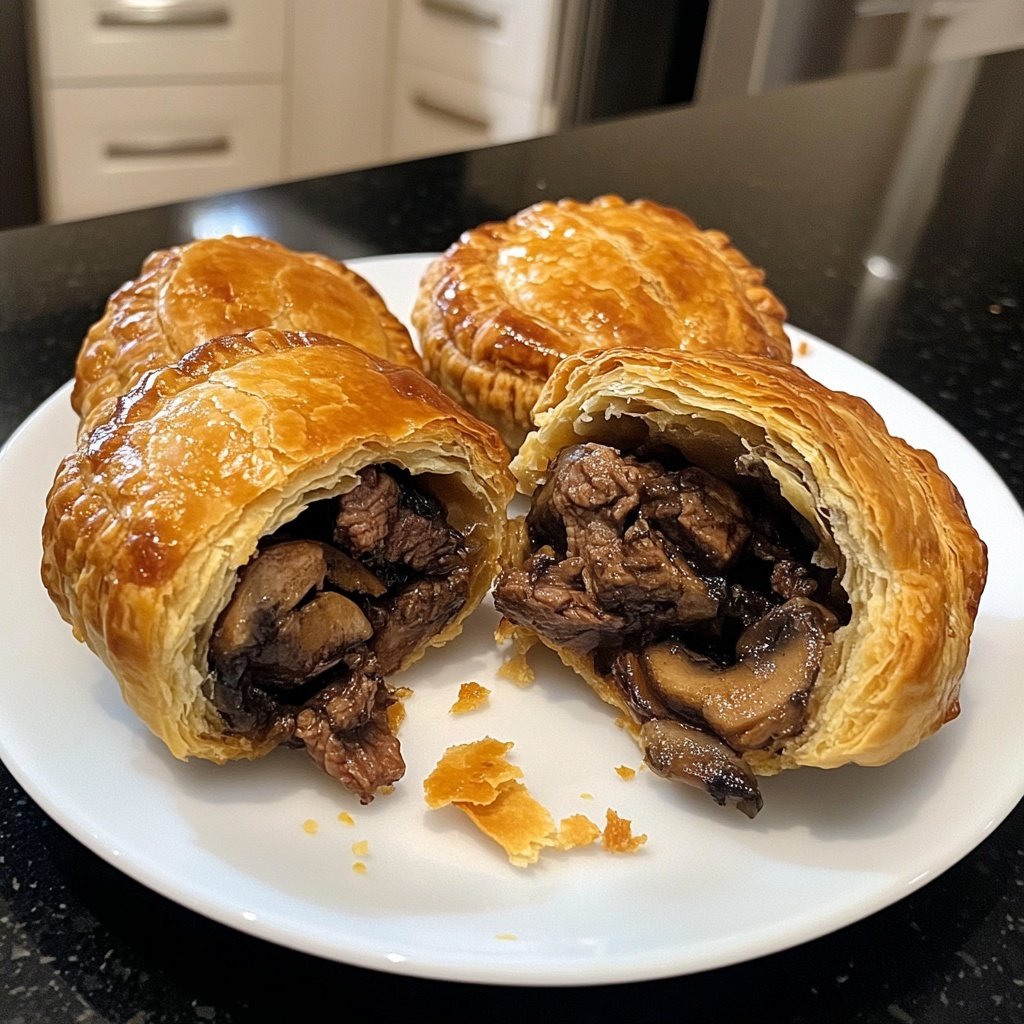 Beef Wellington Bites with Dijon Sauce