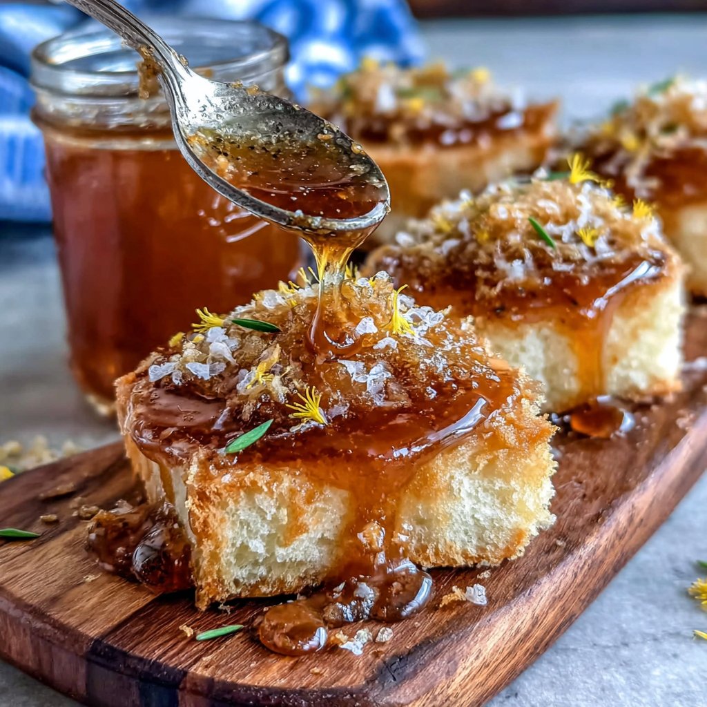Sweet Dandelion Honey Spread