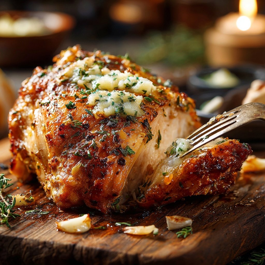 Garlic Herb Butter Roast