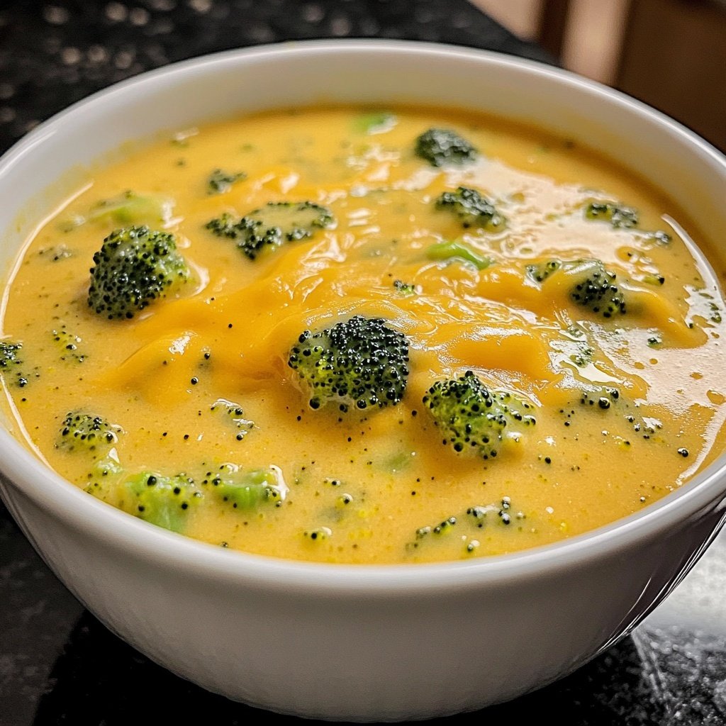 Comfort Broccoli Cheddar Soup​