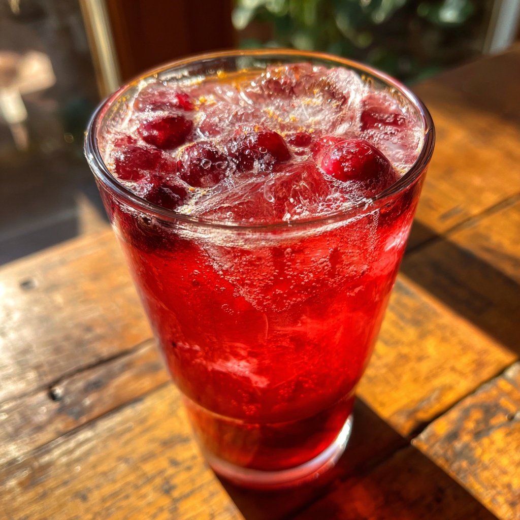 Cranberry Almond Winter Refresher