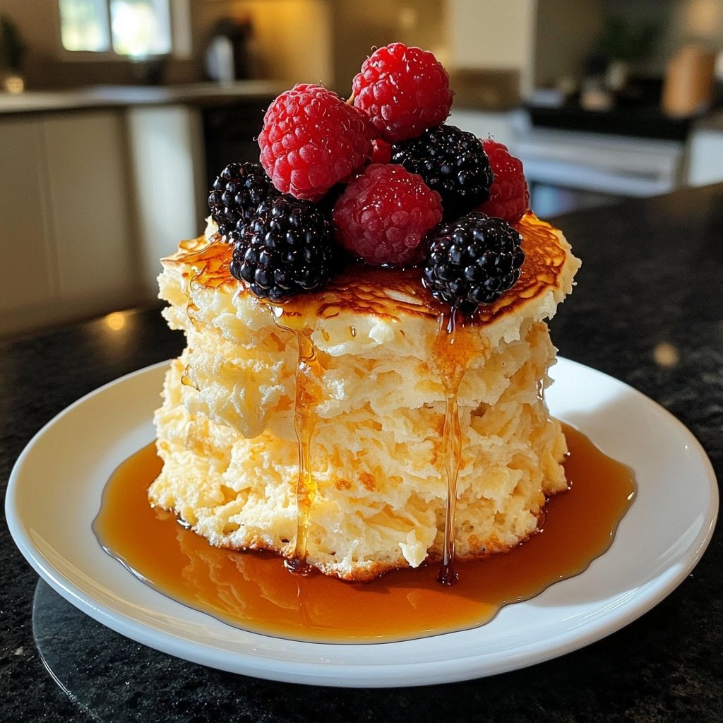 Light and Fluffy Shredded Pancake