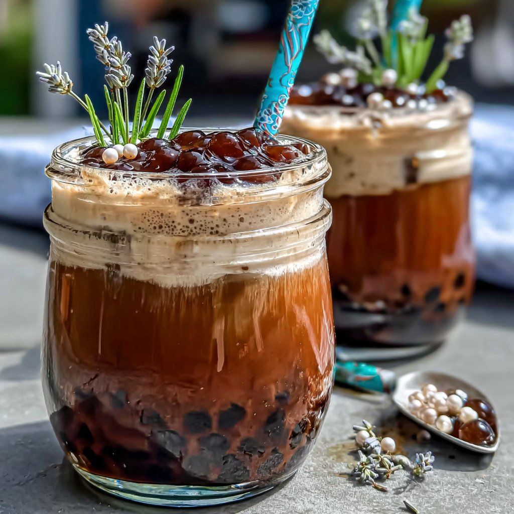 Earl Grey & Lavender Boba