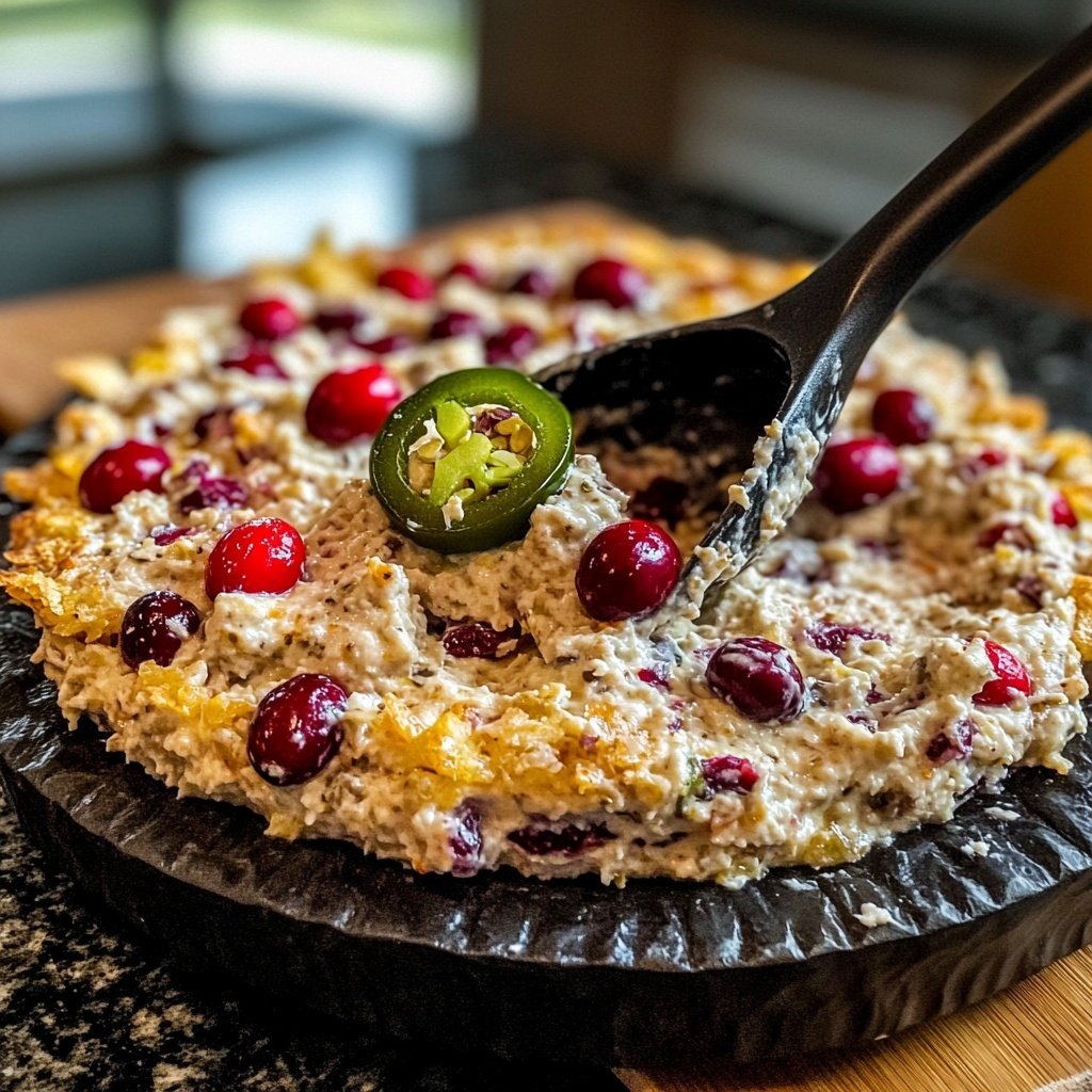 Quick Cranberry Jalapeno Dip