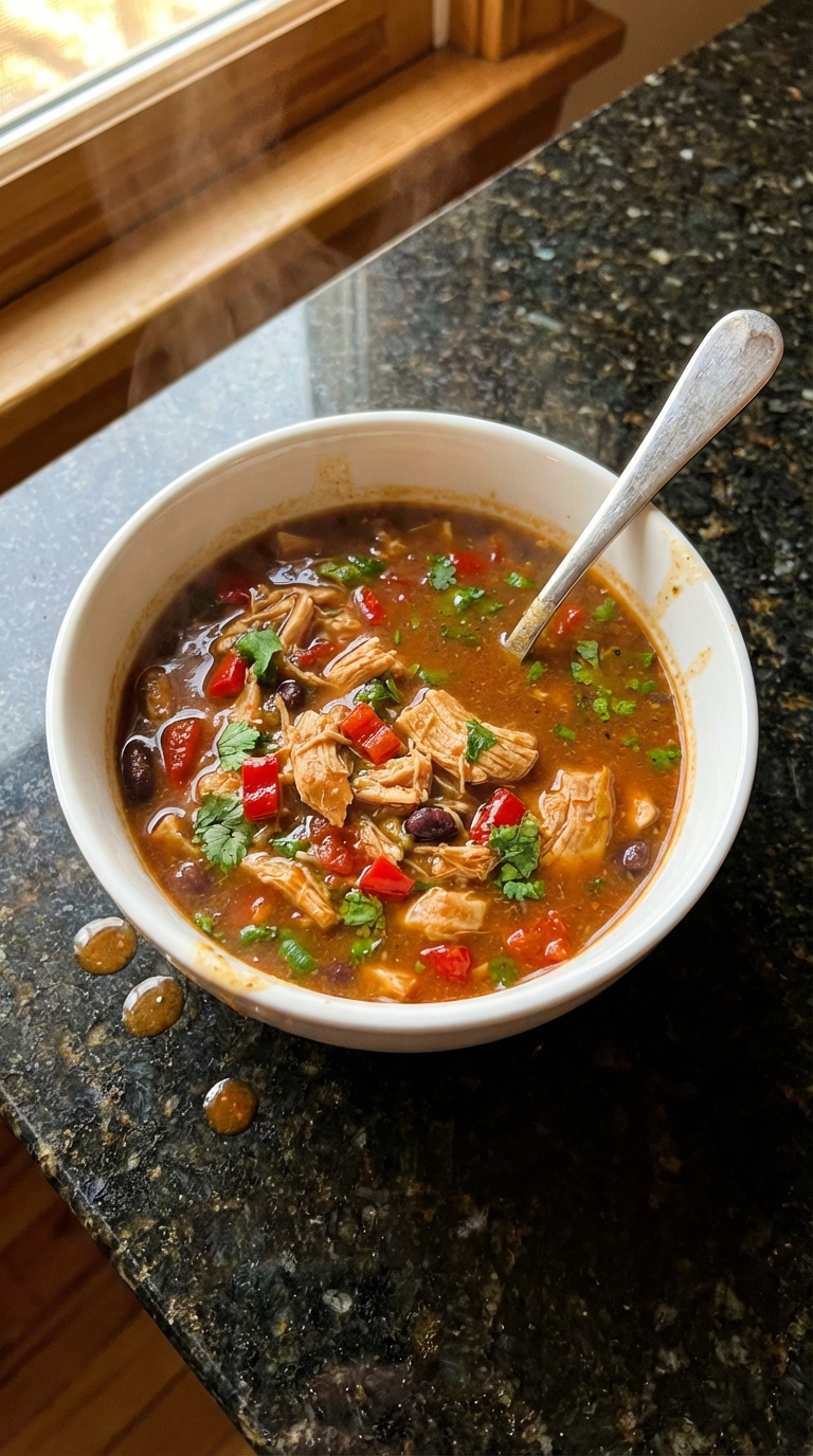 Chili Chicken Soup Surprise