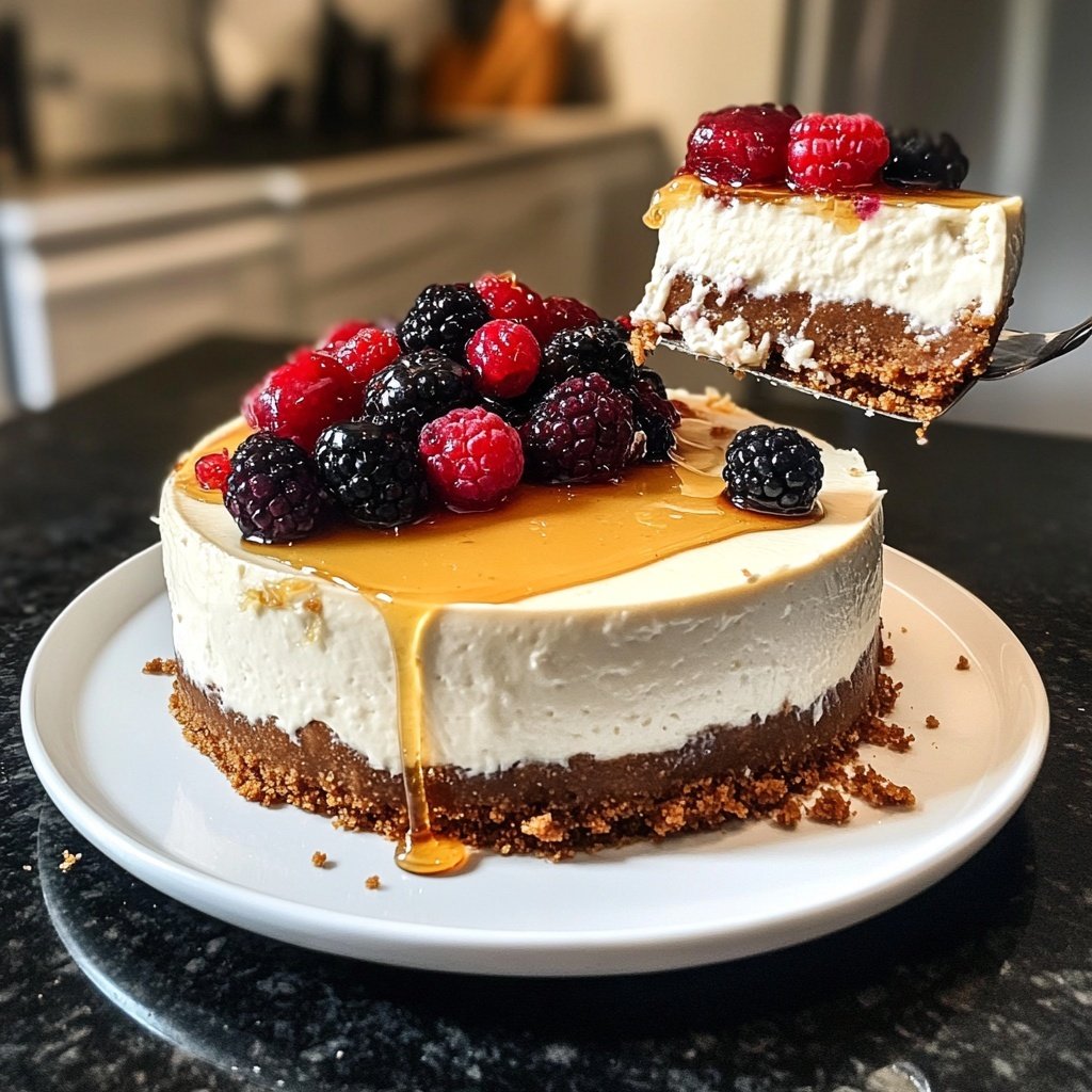 Capricorn Goat Cheese Cheesecake