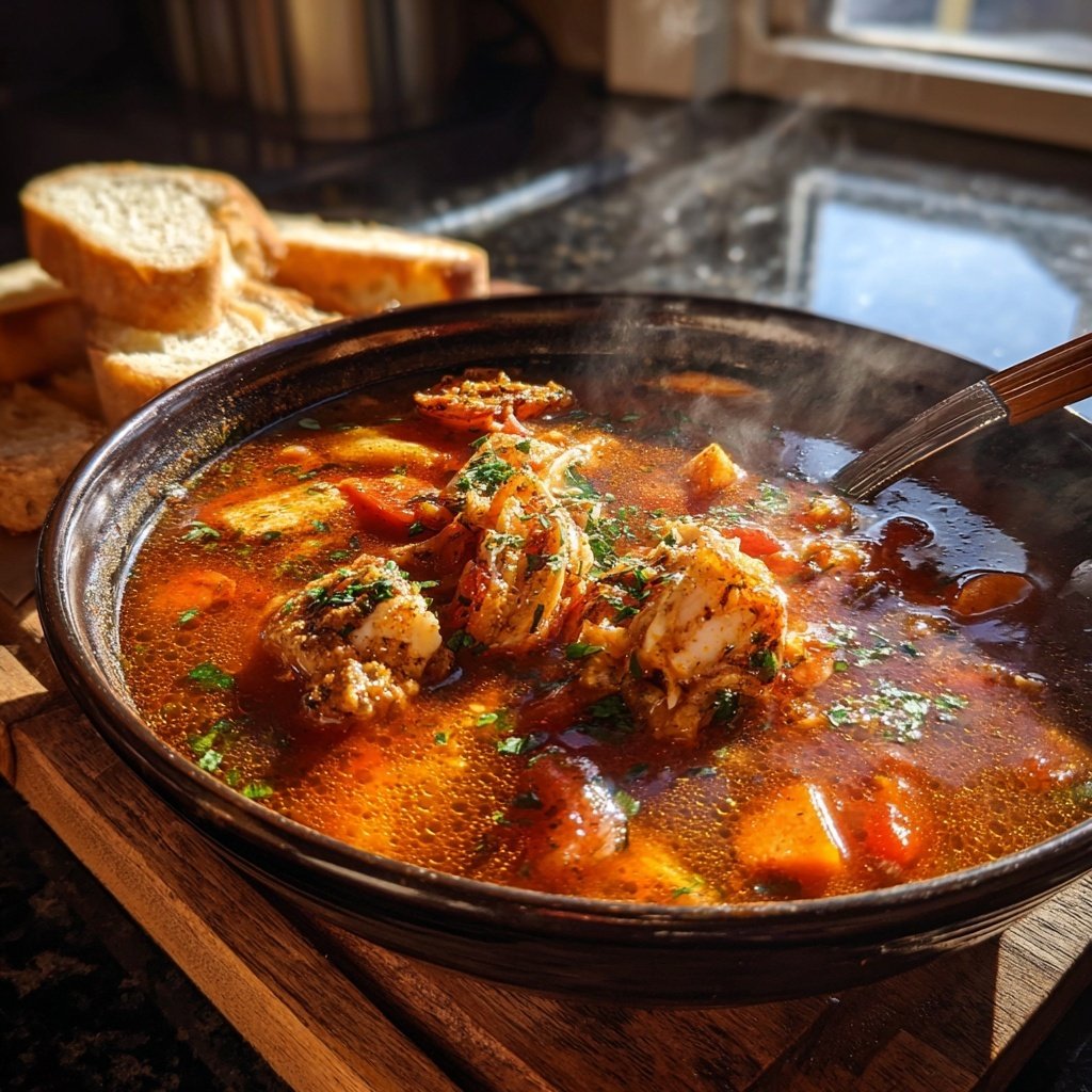 Seafood Bouillabaisse French Stew