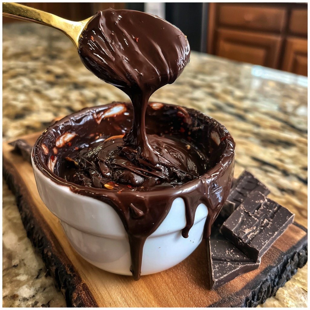 Sweet Chili Chocolate Fondue