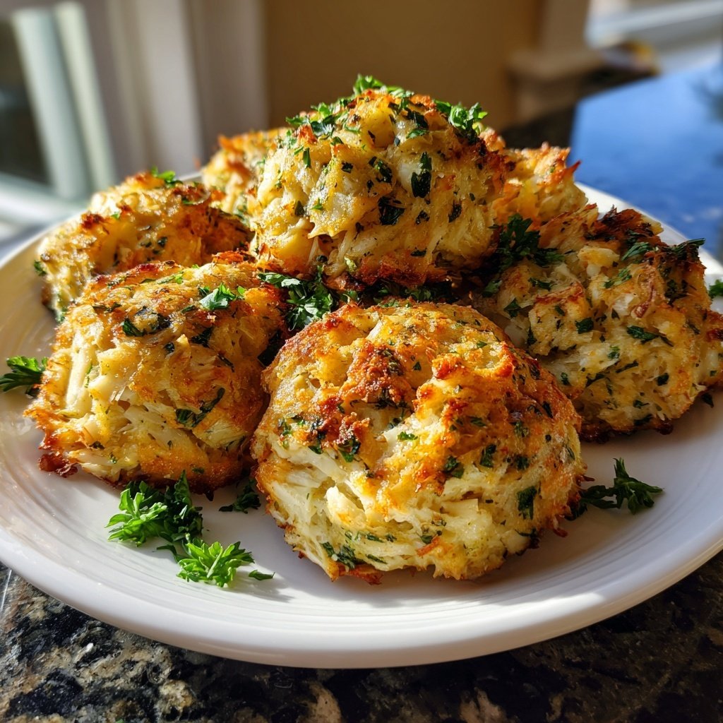 Baked Crab Cakes with Remoulade