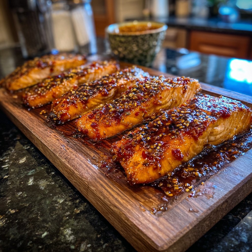 Brown Sugar Bourbon Salmon Marinade