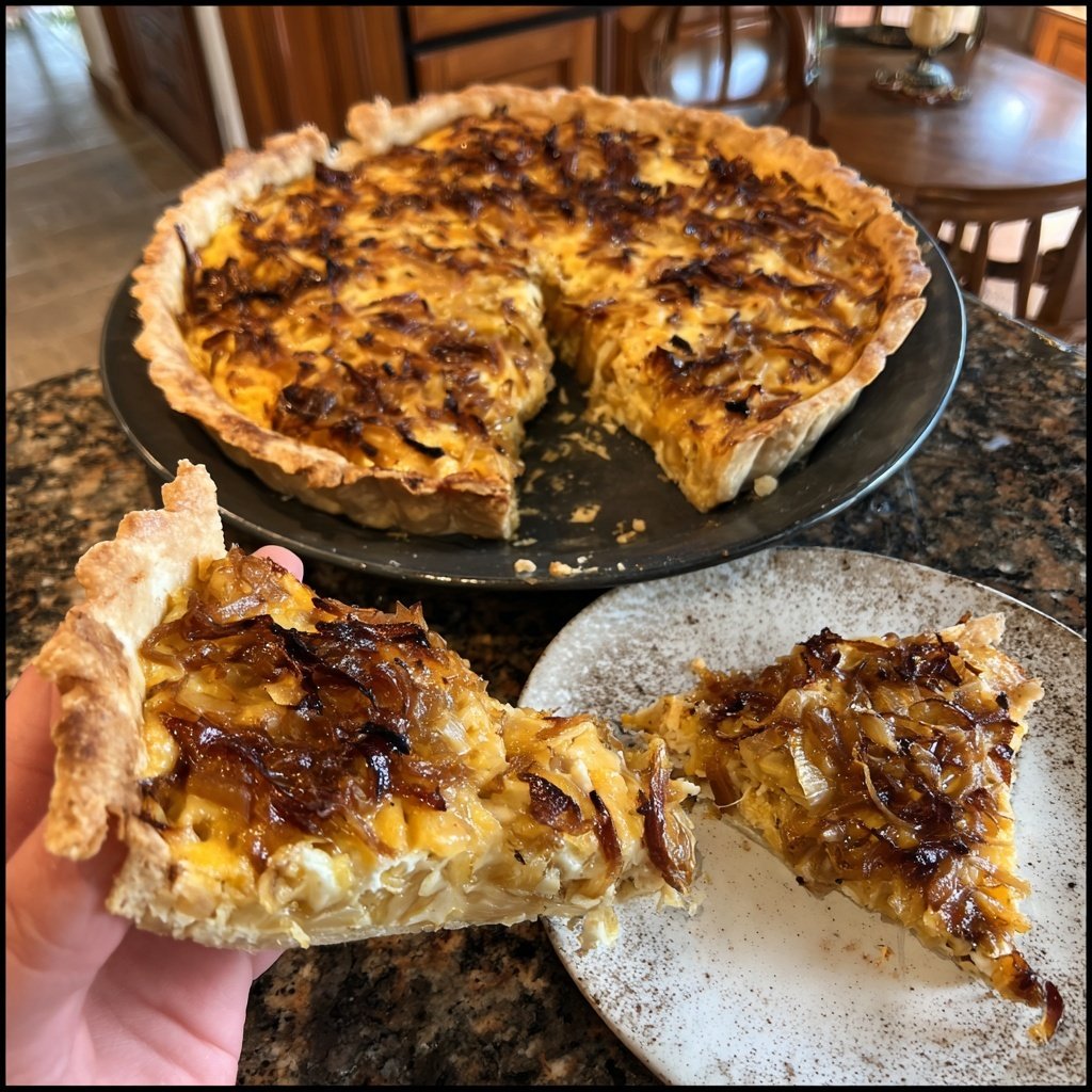 Sweet Caramelized Onion Tart