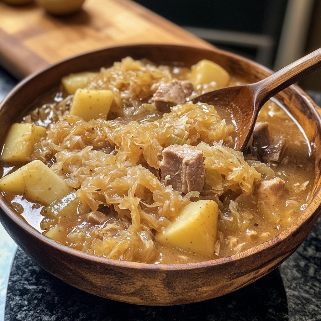 Hearty Sauerkraut Stew