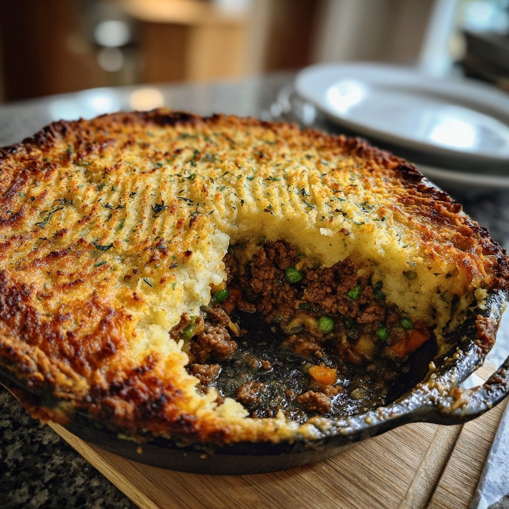 Succulent Lamb & Mint Shepherd's Pie