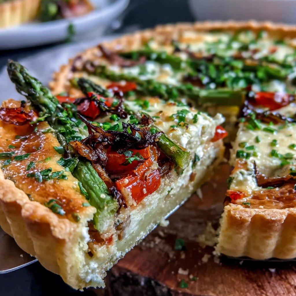 Garden Vegetable Spring Tart