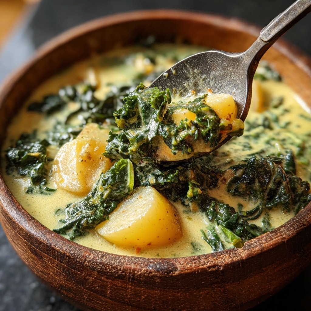 Creamy Kale Potato Soup