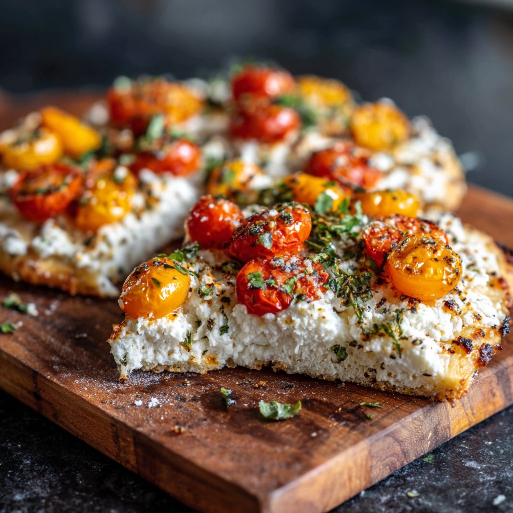 Viral Cottage Cheese Flatbread