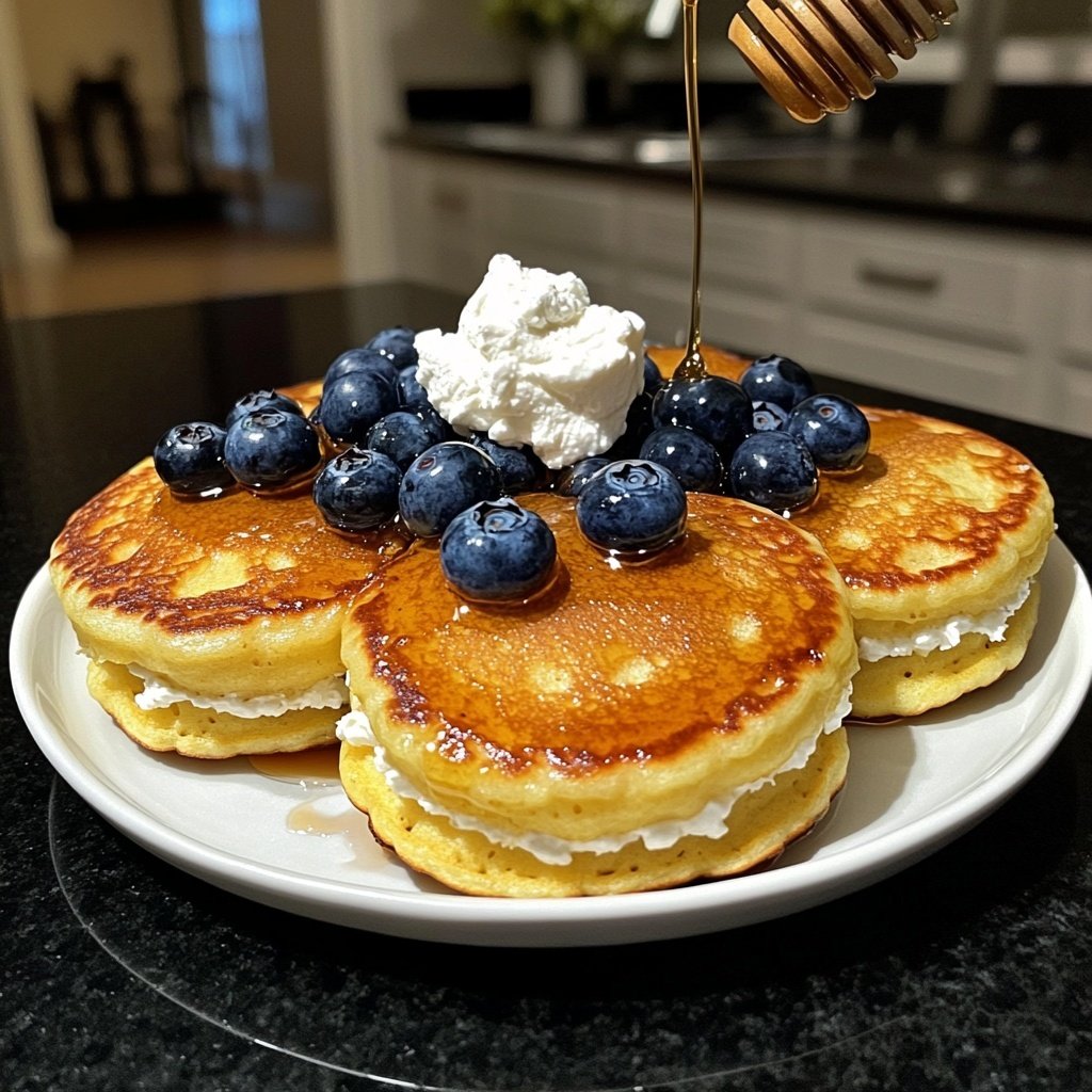 Bobby Flay Lemon Ricotta Pancakes