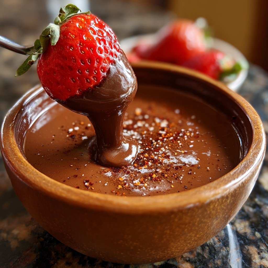 Spicy Chocolate Chipotle Fondue
