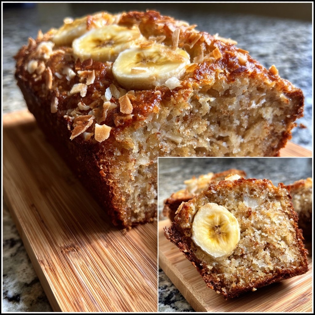 Coconut Banana Bread Bliss