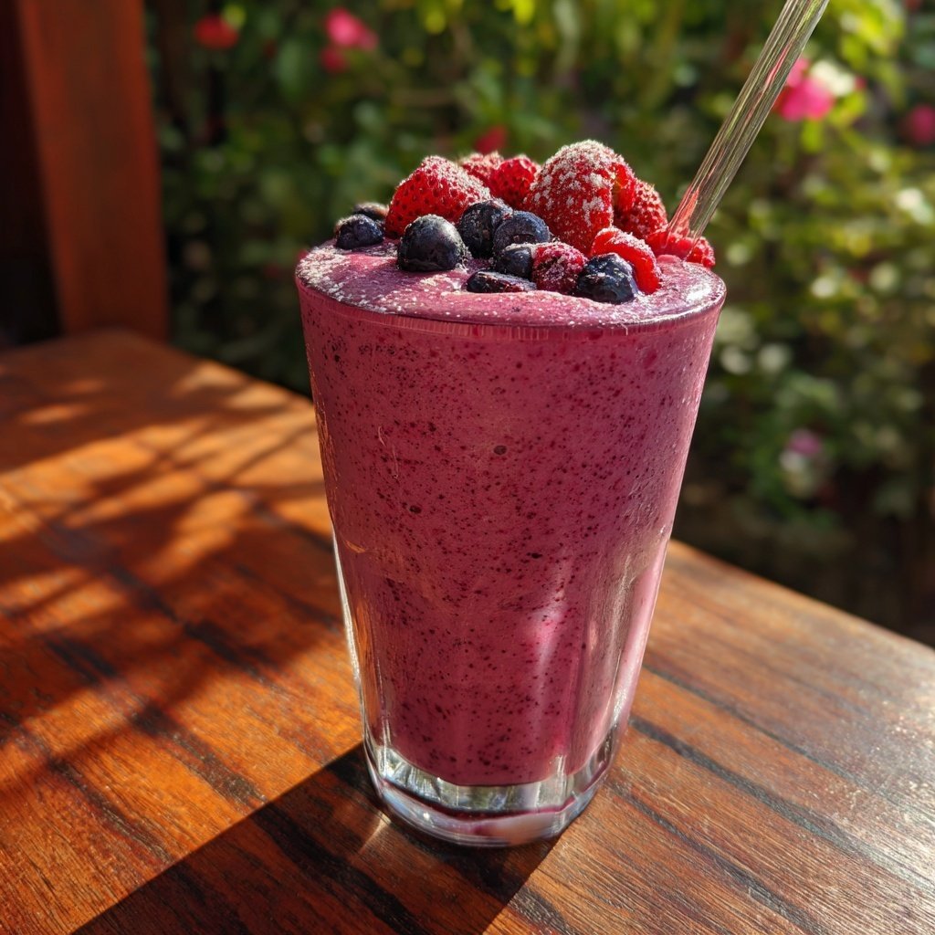 Berry Blast Vanilla Frappe